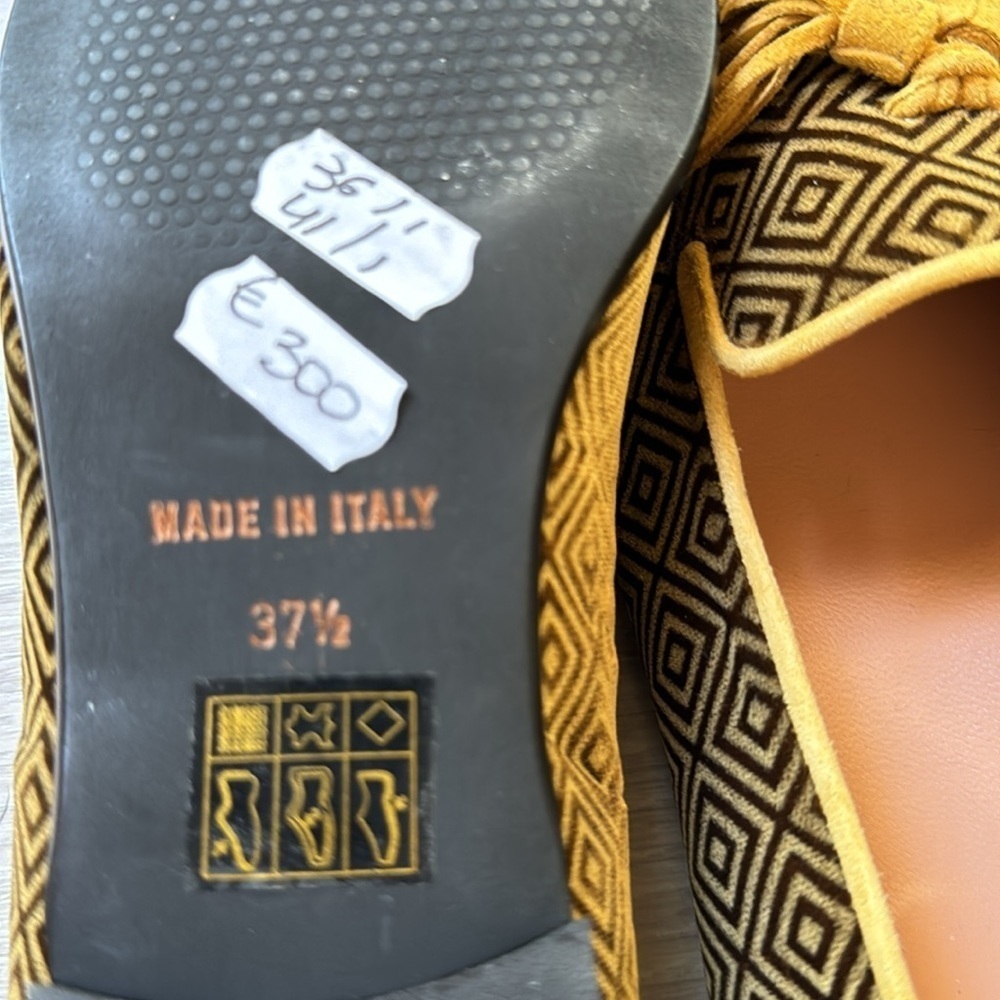 Italian loafers velvet - Picture 5 of 8